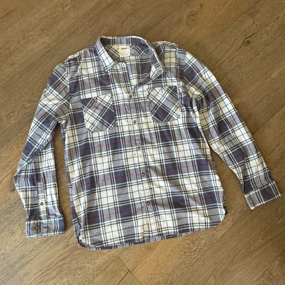 ⚡️Levi’s Plaid Men's Shirt
